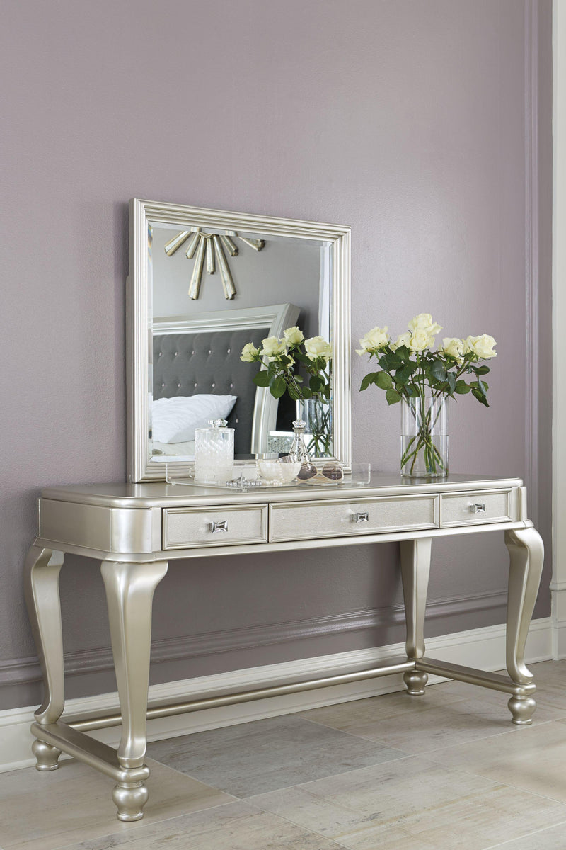 Coralayne - 3 Pc. - Vanity, Mirror With Stool image