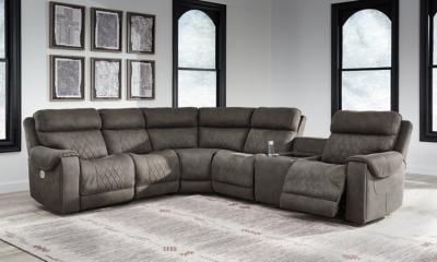 Hoopster 6-Piece Power Reclining Sectional image