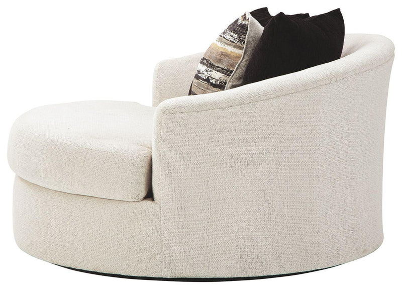 Cambri - Oversized Round Swivel Chair