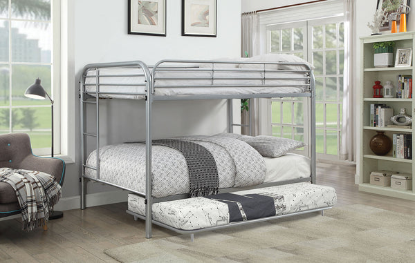 Opal Silver Full/Full Bunk Bed image
