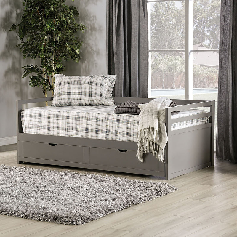 NANCY Twin Daybed w/ Extentable Trundle image