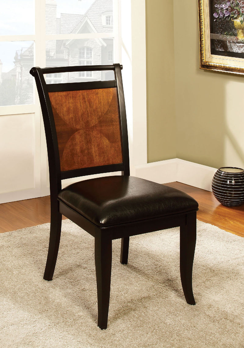 Salida I Espresso/Black Side Chair (2/CTN) image