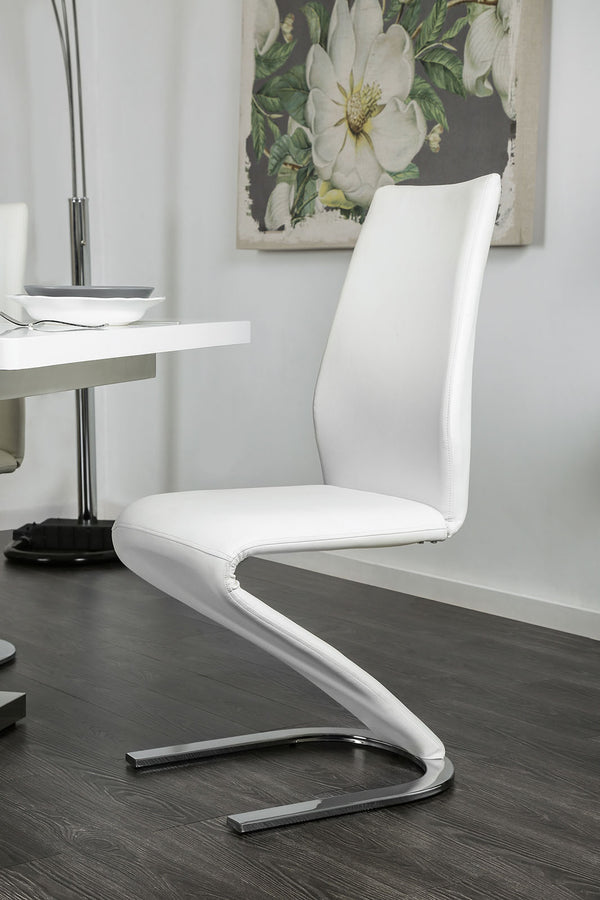 Midvale Black/Chrome Side Chair (2/CTN) image