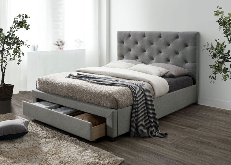 SYBELLA Queen Bed, Gray image