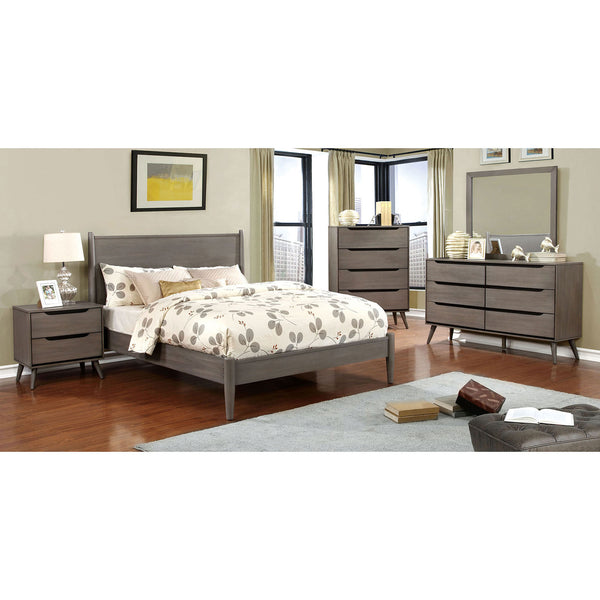 Lennart Gray 5 Pc. Queen Bedroom Set w/ Chest image