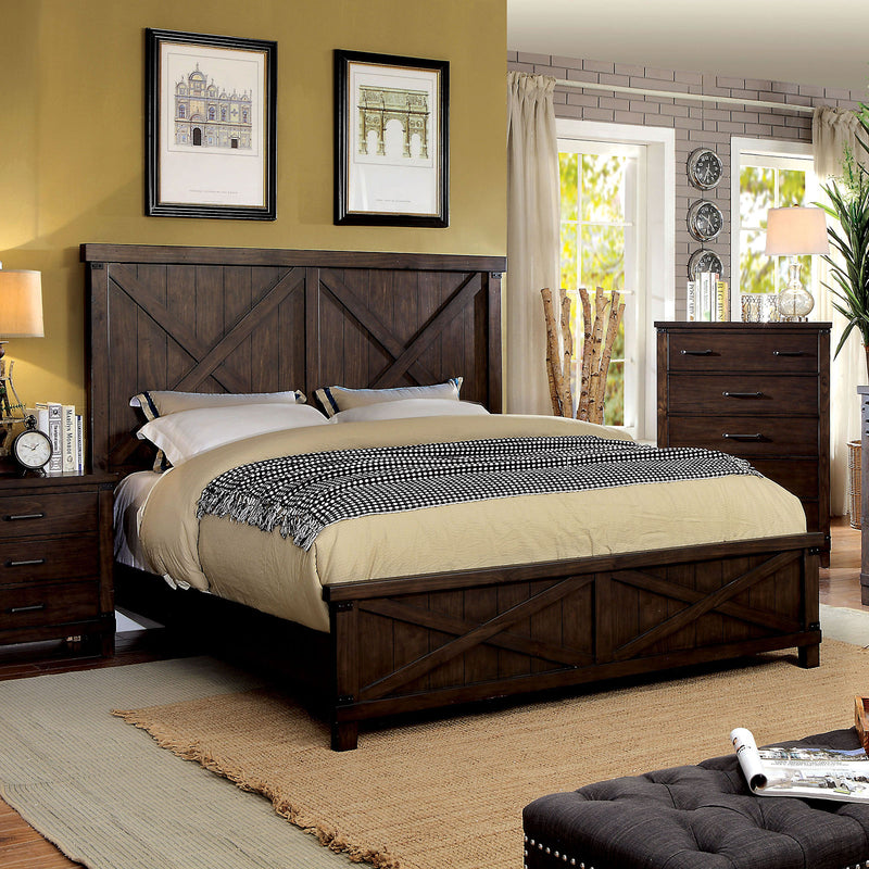 Bianca Dark Walnut Cal.King Bed image