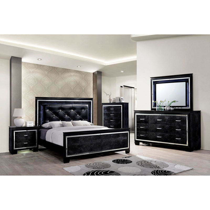 BELLANOVA Black 4 Pc. Queen Bedroom Set image