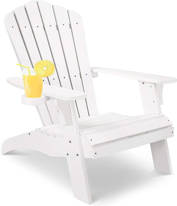 Polystyrene Adirondack Chair - White image