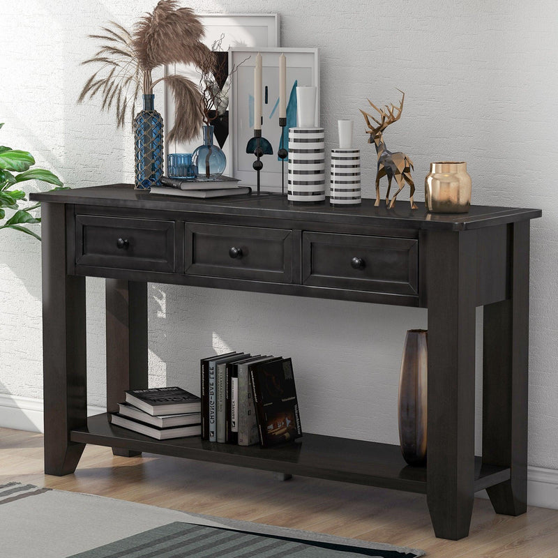 55 outlet console table