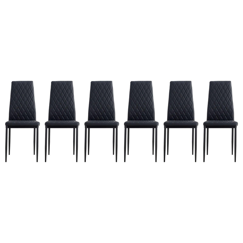 Dining chair set for 6 image