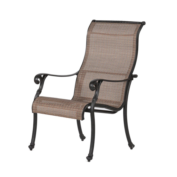 Patio Outdoor Sling Patio 2 Chairs With Aluminum Frame, All-Weather Furniture image