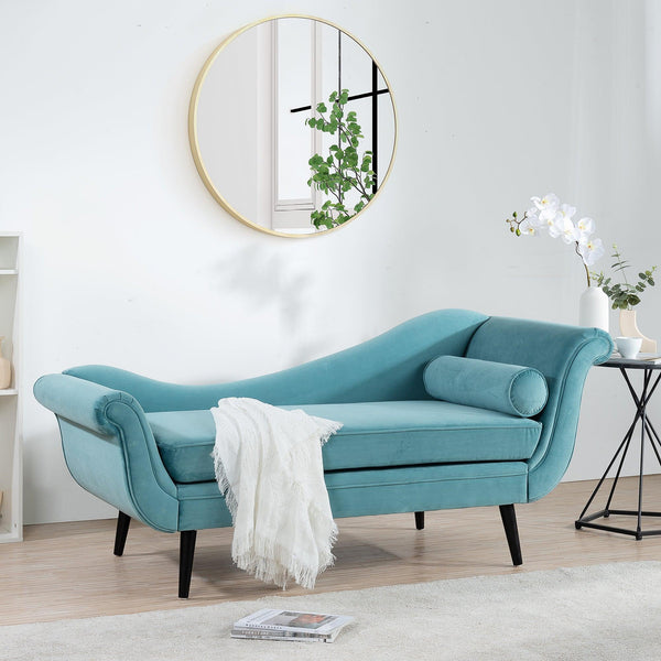 Chaise Lounge with Scroll Arms image