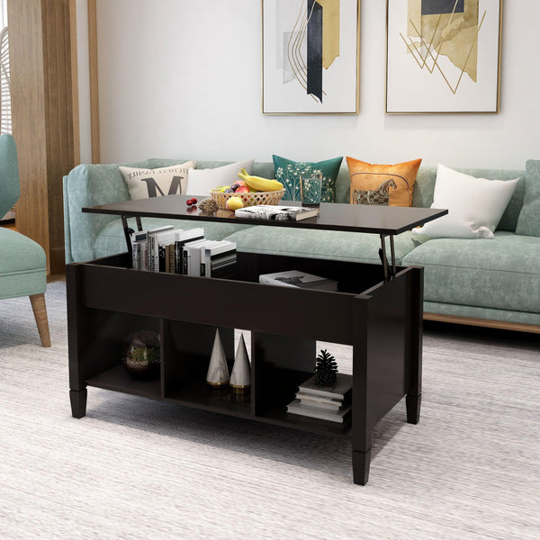Lift Top Coffee Table-Black image