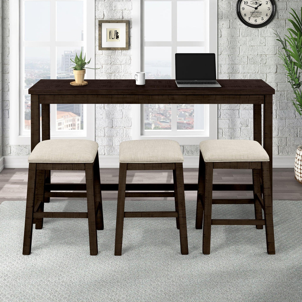 Rustic bar sales height table