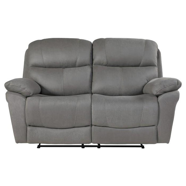 Homelegance Furniture Longvale Double Reclining Loveseat with Power Headrests image