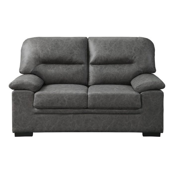 Homelegance Furniture Michigan Loveseat in Dark Gray 9407DG-2 image