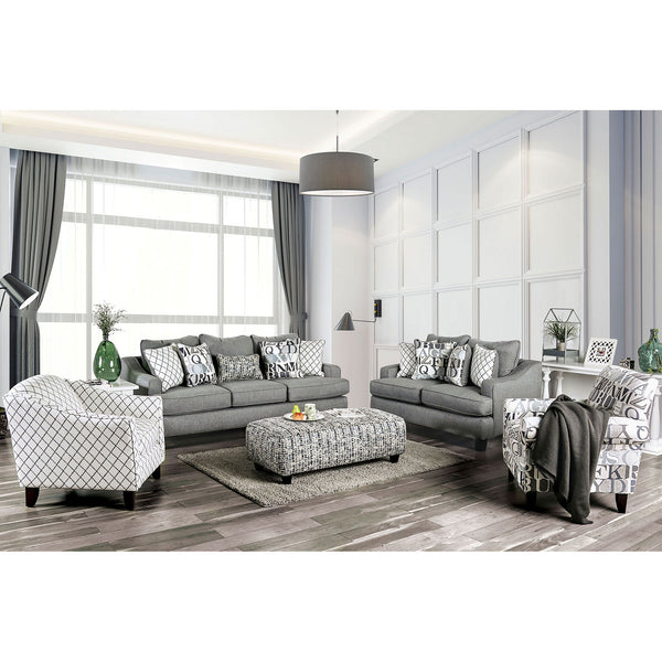 Verne Bluish Gray Sofa + Love Seat image