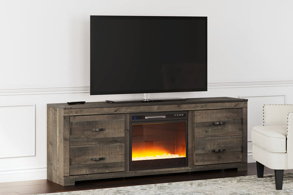 Trinell TV Stand with Electric Fireplace image