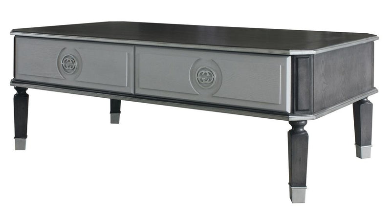 Acme Furniture House Beatrice Rectangular Coffee Table in Charcoal 88815 image
