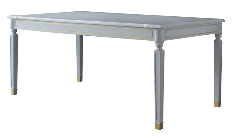 Acme Furniture House Marchese Dining Table in Pearl Gray 68860 image