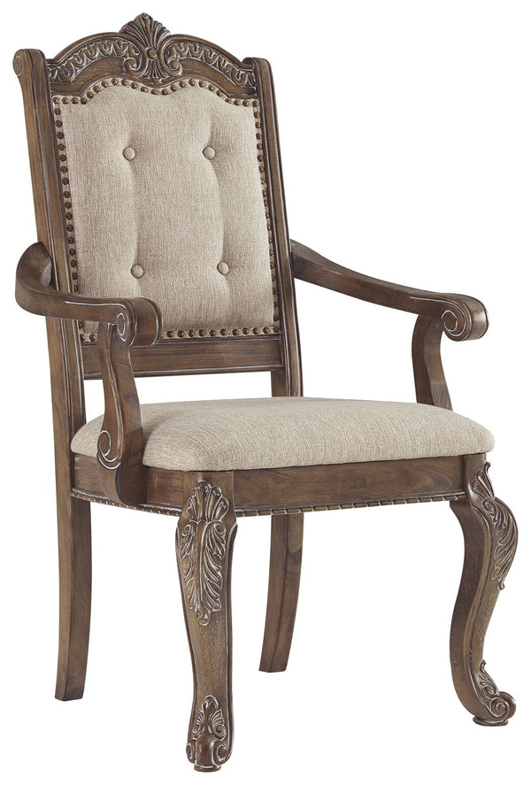 Charmond - Dining Uph Arm Chair (2/cn) image
