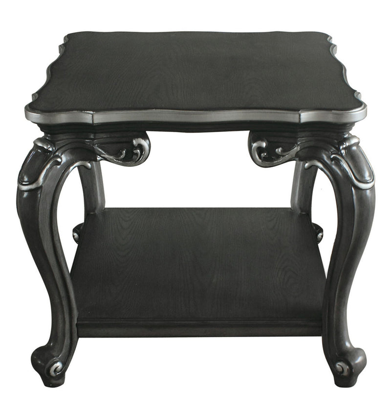 Acme Furniture House Delphine End Table in Charcoal 88832 image