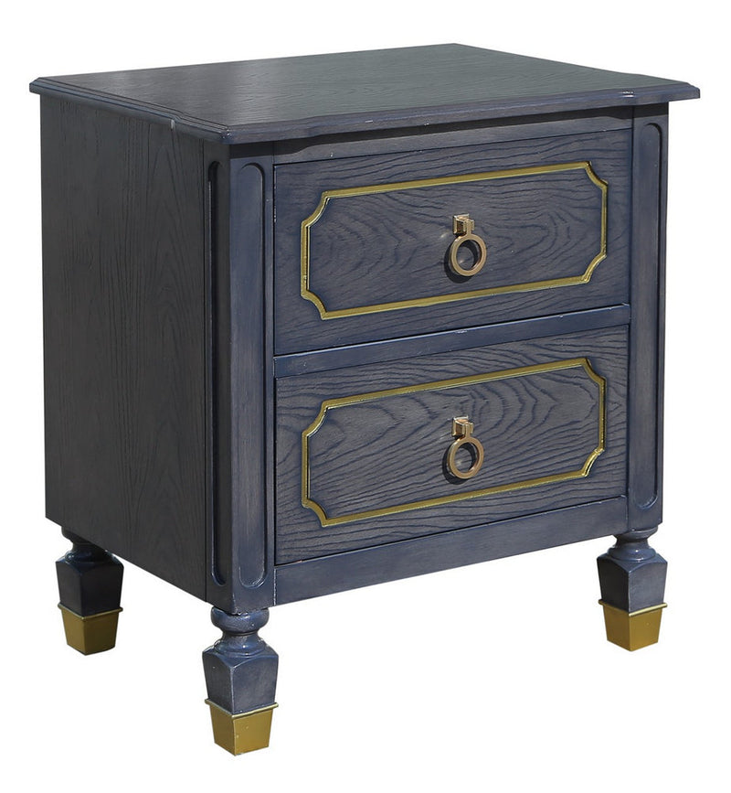Acme Furniture House Marchese 2-Drawer Nightstand in Tobacco 28903 image